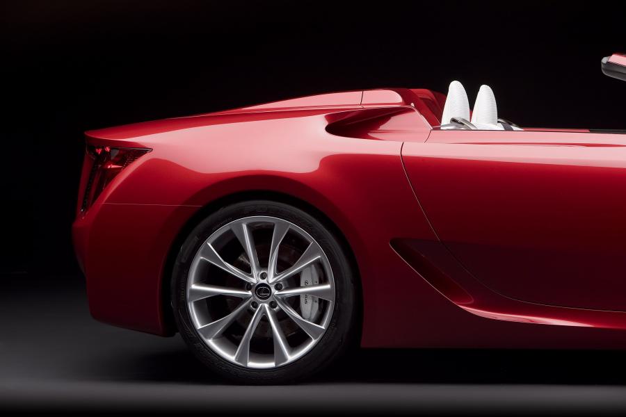  Lexus LF-A Roadster Concept 2008 года  (фото 15 из 101)